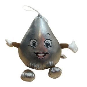 Hershey Kiss Stuffed Doll Silver Kids Toy